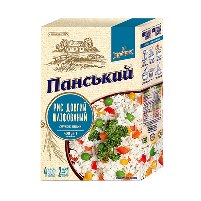 рис длинный